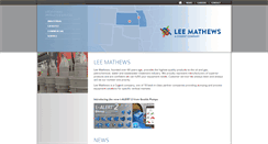 Desktop Screenshot of leemathews.com